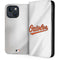 MLB Baltimore Orioles Home Jersey iPhone 15 Plus Folio Case
