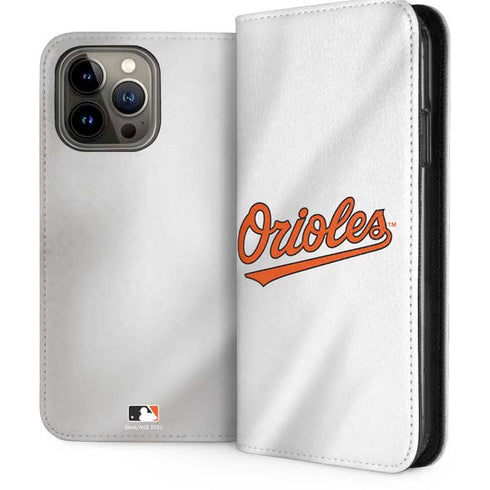 MLB Baltimore Orioles Home Jersey iPhone Cases
