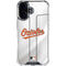MLB Baltimore Orioles Home Jersey iPhone 16 Plus Clear Case