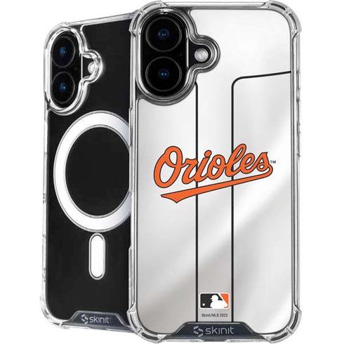 MLB Baltimore Orioles Home Jersey iPhone 16 Plus MagSafe Case