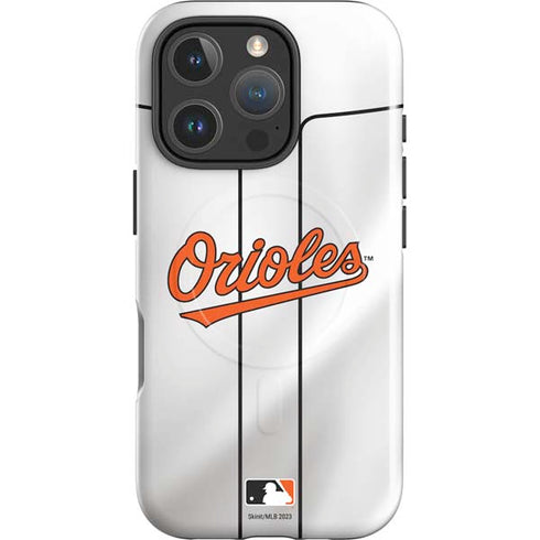 MLB Baltimore Orioles Home Jersey iPhone 16 Pro Magsafe Impact Case