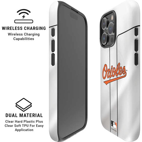 MLB Baltimore Orioles Home Jersey iPhone 16 Pro Magsafe Impact Case