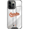MLB Baltimore Orioles Home Jersey iPhone 16 Pro Max Clear Case