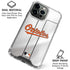 MLB Baltimore Orioles Home Jersey iPhone 16 Pro Max Clear Case