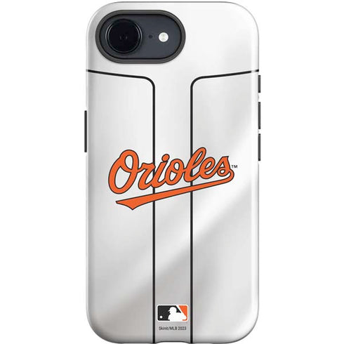 MLB Baltimore Orioles Home Jersey iPhone 16e Impact Case