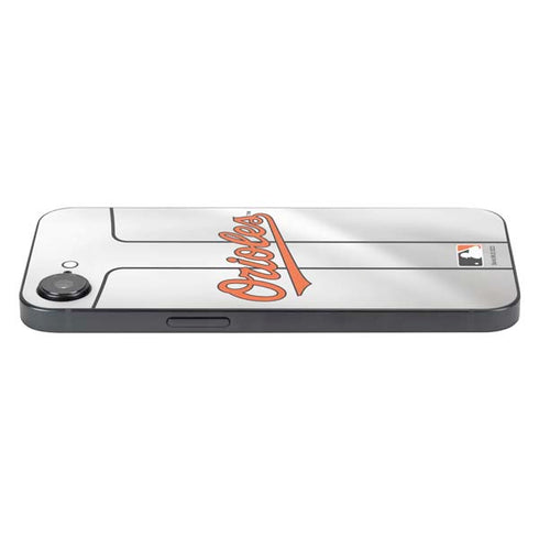 MLB Baltimore Orioles Home Jersey iPhone 16e Skin