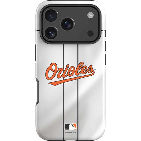 MLB Baltimore Orioles Home Jersey iPhone 18 Pro Max Impact Case