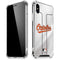MLB Baltimore Orioles Home Jersey iPhone X/XS Clear Case