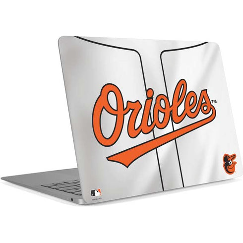 MLB Baltimore Orioles Home Jersey Apple MacBook Air Skin