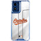 MLB Baltimore Orioles Home Jersey Moto G 5G (2024) Clear Case