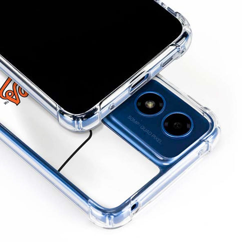 MLB Baltimore Orioles Home Jersey Moto G 5G (2024) Clear Case