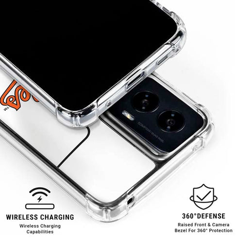 MLB Baltimore Orioles Home Jersey Moto G Power 5G (2024) Clear Case
