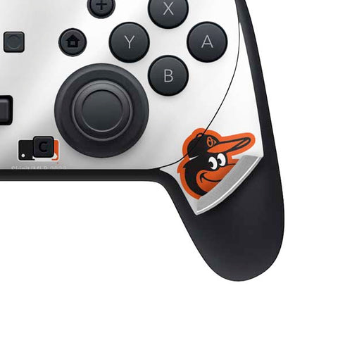 MLB Baltimore Orioles Home Jersey Nintendo Switch 2 (2025) Pro Controller Skin