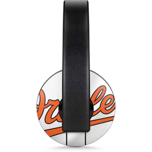 MLB Baltimore Orioles Home Jersey PlayStation 4 Gold Wireless Headset Skin