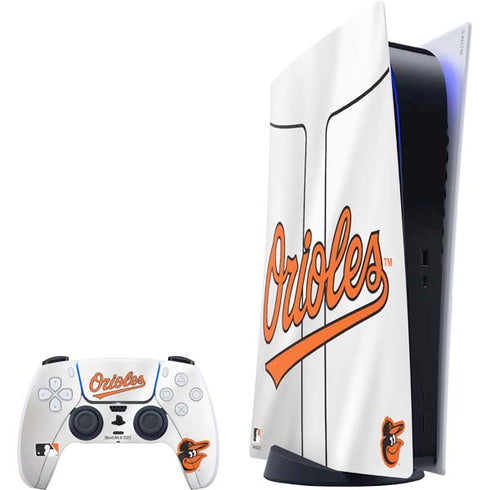 MLB Baltimore Orioles Home Jersey PlayStation PS5 Skins