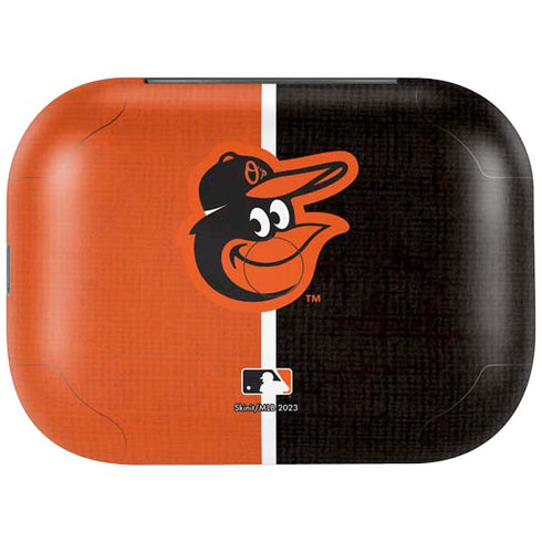 MLB Baltimore Orioles Split Amazon Echo Buds Skin