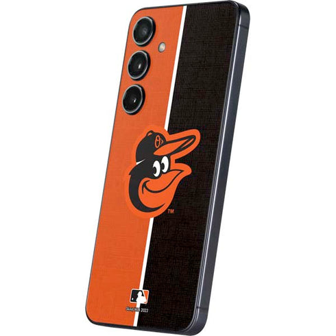 MLB Baltimore Orioles Split Galaxy A16 5G Skin