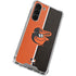MLB Baltimore Orioles Split Galaxy S24 FE Clear Case