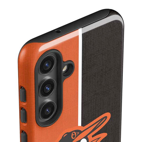 MLB Baltimore Orioles Split Galaxy S25 Impact Case
