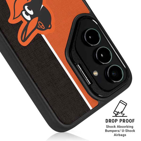 MLB Baltimore Orioles Split Galaxy S24 Ultra Kickstand Case
