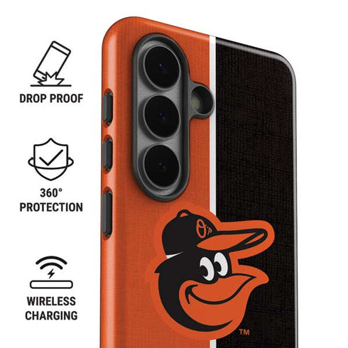 MLB Baltimore Orioles Split Galaxy S26 Plus Impact Case