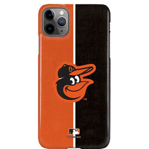 MLB Baltimore Orioles Split iPhone Cases