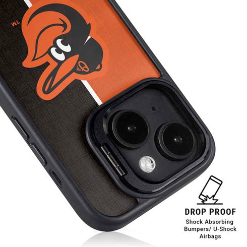 MLB Baltimore Orioles Split iPhone 14 Kickstand Case