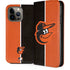 MLB Baltimore Orioles Split iPhone 14 Pro Max Folio Case