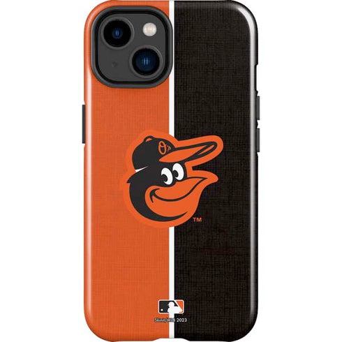 MLB Baltimore Orioles Split iPhone 15 Impact Case