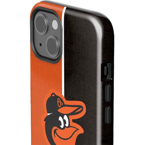 MLB Baltimore Orioles Split iPhone 15 Impact Case