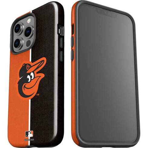 MLB Baltimore Orioles Split iPhone 15 Pro Impact Case