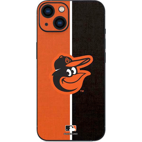 MLB Baltimore Orioles Split iPhone 15 Skin