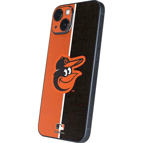 MLB Baltimore Orioles Split iPhone 15 Skin