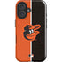 MLB Baltimore Orioles Split iPhone 16 Impact Case