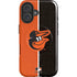 MLB Baltimore Orioles Split iPhone 16 Plus Magsafe Impact Case