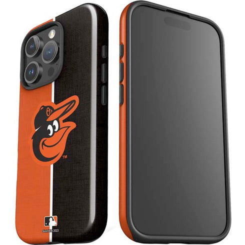 MLB Baltimore Orioles Split iPhone 16 Pro Max Impact Case