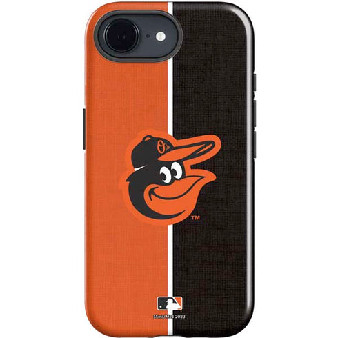 MLB Baltimore Orioles Split iPhone 16e Impact Case