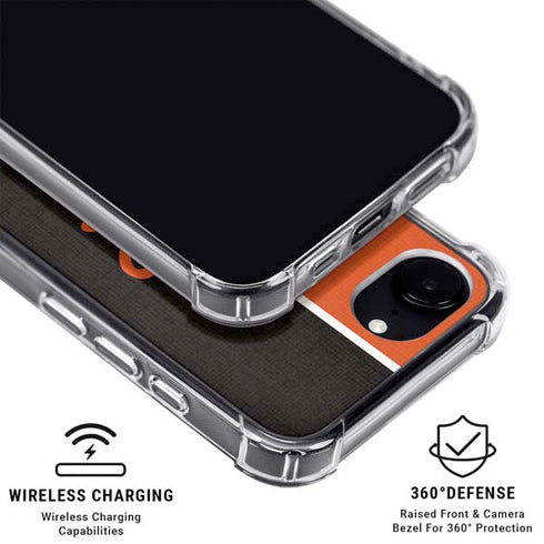 MLB Baltimore Orioles Split iPhone 16e MagSafe Case