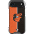 MLB Baltimore Orioles Split iPhone 17 Air Clear Case
