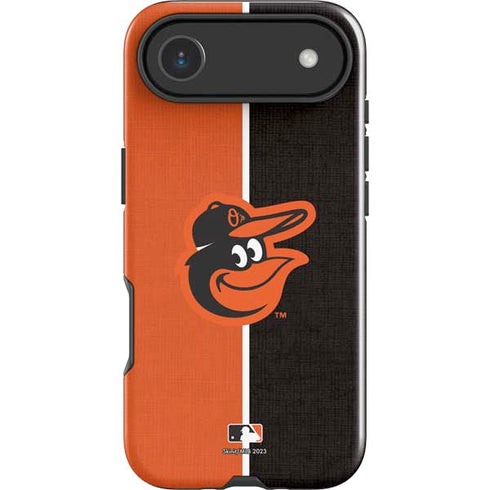 MLB Baltimore Orioles Split iPhone 17 Air Impact Case