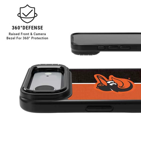 MLB Baltimore Orioles Split iPhone 17 Air Kickstand Case
