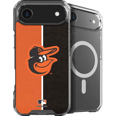MLB Baltimore Orioles Split iPhone 17 Air MagSafe Case