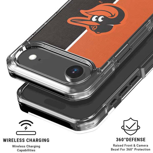 MLB Baltimore Orioles Split iPhone 17 Air MagSafe Case