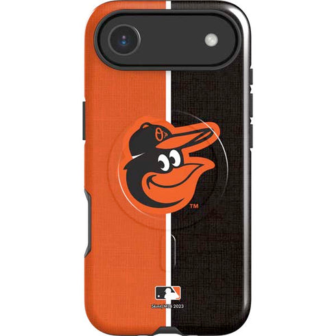 MLB Baltimore Orioles Split iPhone 17 Air Magsafe Impact Case
