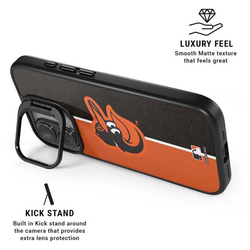 MLB Baltimore Orioles Split iPhone 17 Kickstand Case