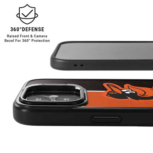 MLB Baltimore Orioles Split iPhone 17 Kickstand Case
