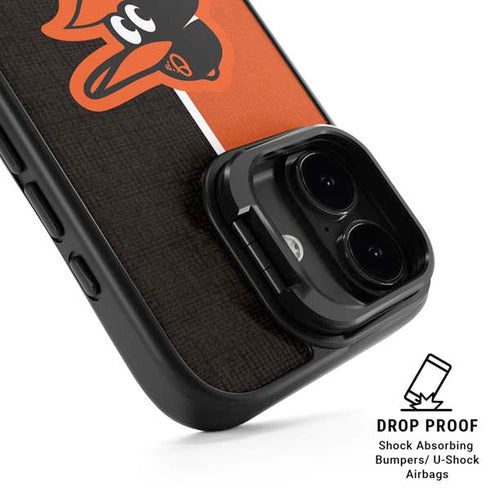 MLB Baltimore Orioles Split iPhone 17 Kickstand Case