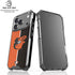MLB Baltimore Orioles Split iPhone 17 Pro Clear Case