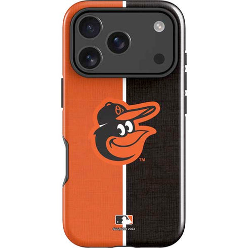 MLB Baltimore Orioles Split iPhone 17 Pro Impact Case