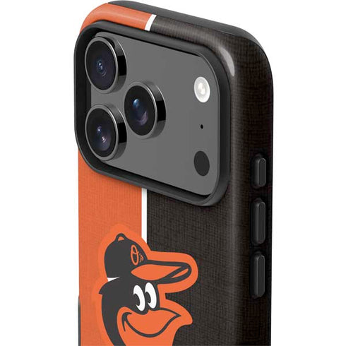 MLB Baltimore Orioles Split iPhone 17 Pro Impact Case